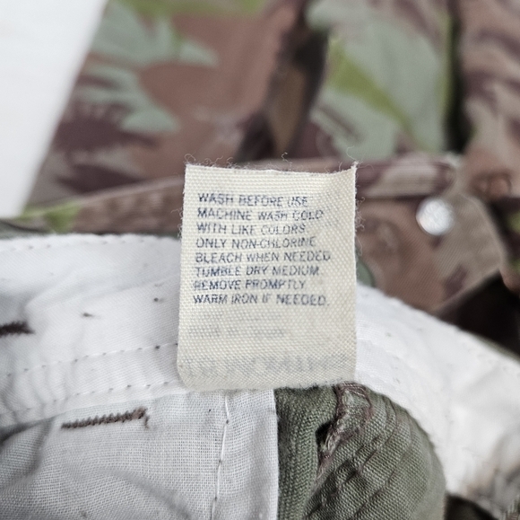 Oshkosh B'Gosh Dinosaur Camo Carpenter Vestback Bib Overalls Size 18M Boys J12 - Picture 7 of 9